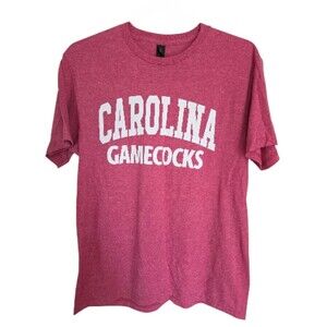Carolina Gamecocks  Medium Heather Red Crew Neck Tee